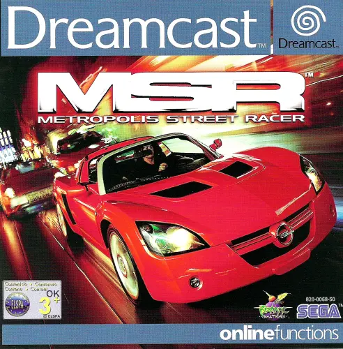 converture de MSR - Metropolis Street Racer