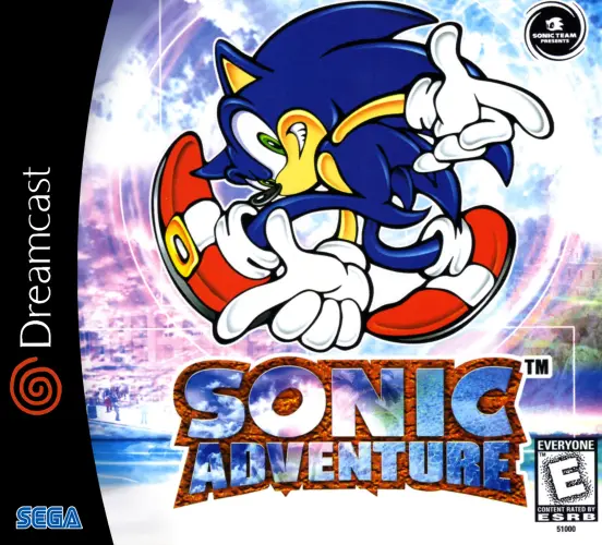 converture de Sonic Adventure
