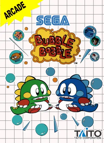 converture de Bubble Bobble