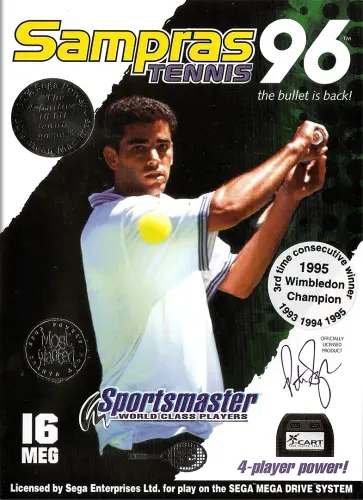 converture de Sampras Tennis 96