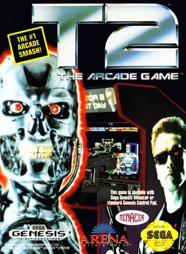 converture de Terminator 2 : The Arcade Game