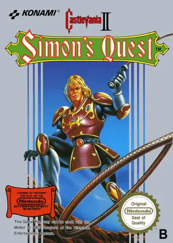 converture de Castlevania II - Simon's Quest
