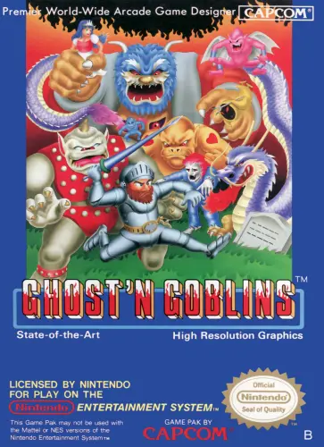 converture de Ghosts'N Goblins