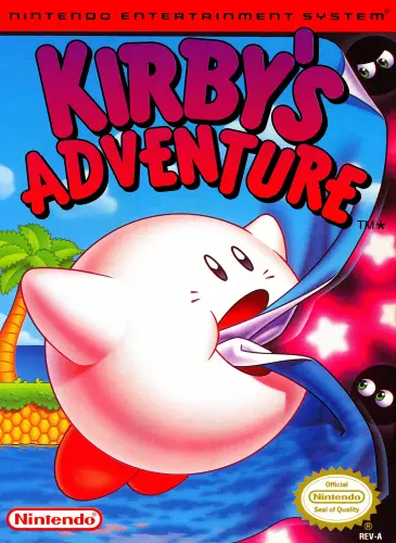 converture de Kirby's Adventure