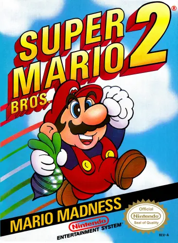 converture de Super Mario Bros. 2