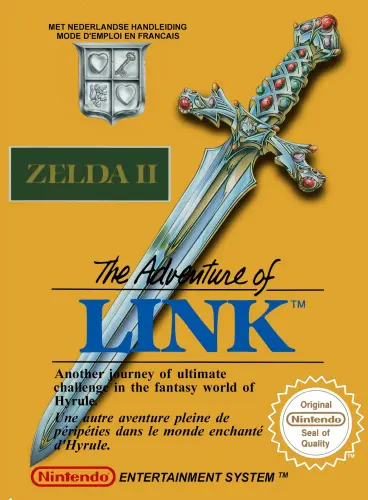 converture de Zelda II : The Adventure of Link
