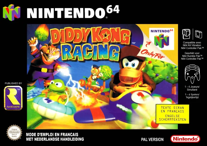 converture de Diddy Kong Racing