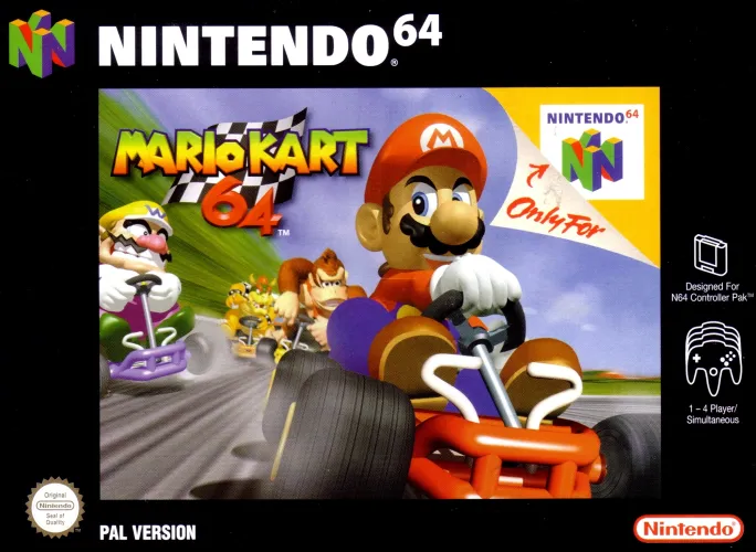 converture de Mario Kart 64