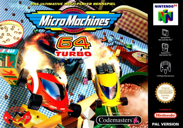 converture de Micro Machines 64 Turbo