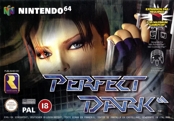 converture de Perfect Dark