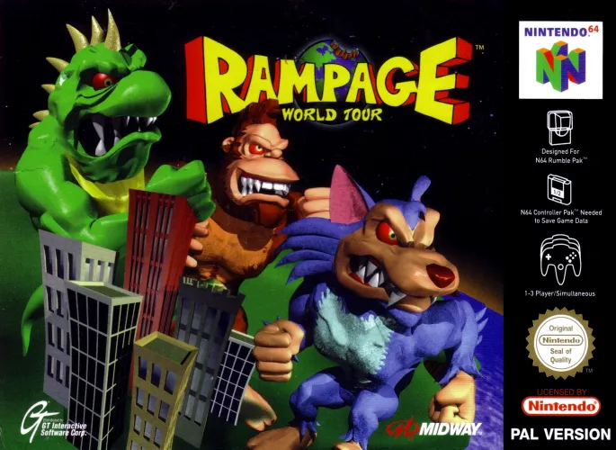 converture de Rampage World Tour