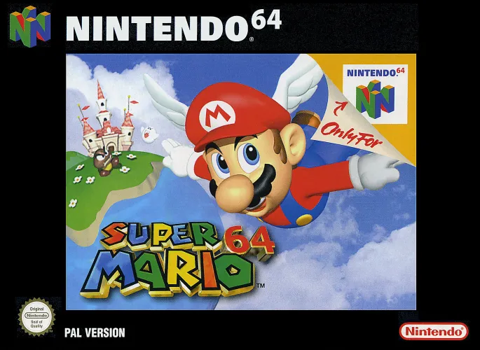 converture de Super Mario 64