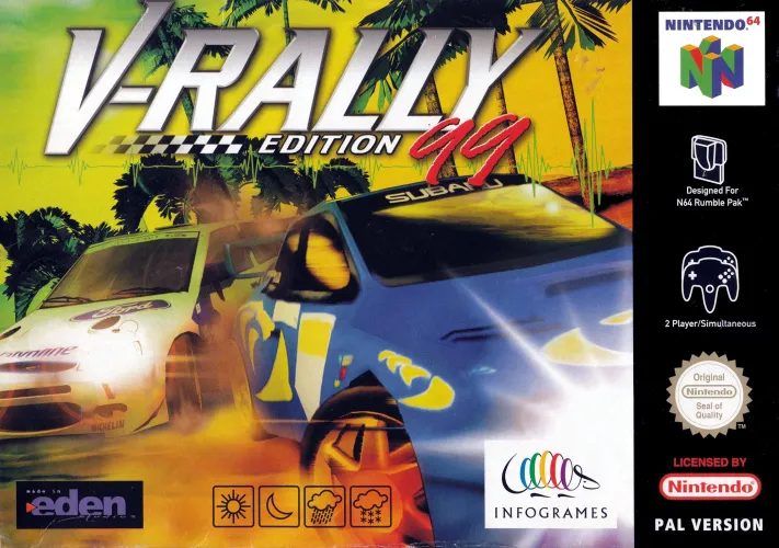 converture de V-Rally Edition 99