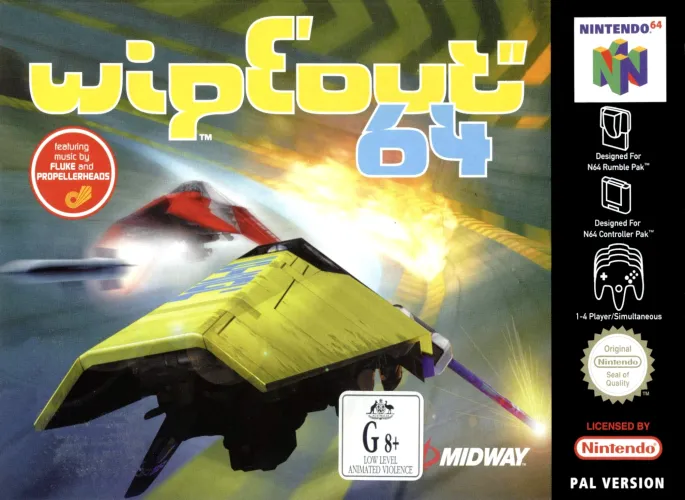 converture de Wipeout 64
