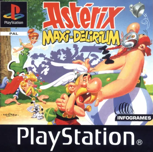 converture de Astérix Maxi-Delirium