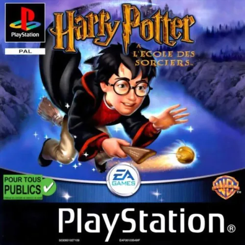 converture de Harry Potter à l'école des sorciers