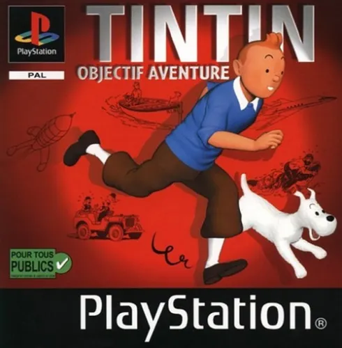 converture de Tintin Objectif Aventure
