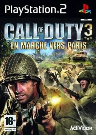 converture de Call fo duty 3 en marche vers Paris