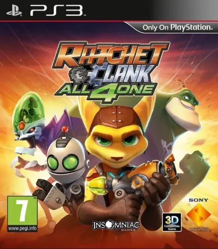 converture de Ratchet et Clank All 4 One