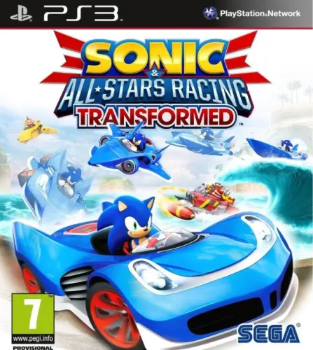 converture de Sonic All Star Racing Transformed