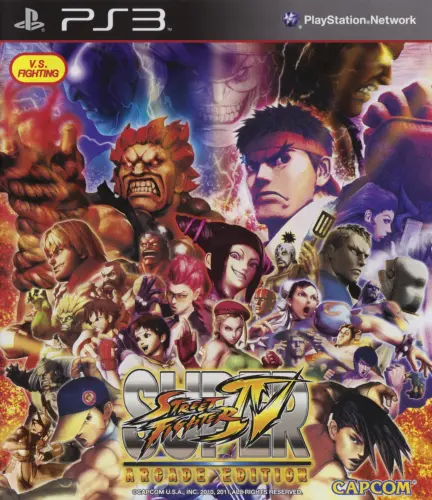 converture de Super Street Fighter IV Arcade Edition