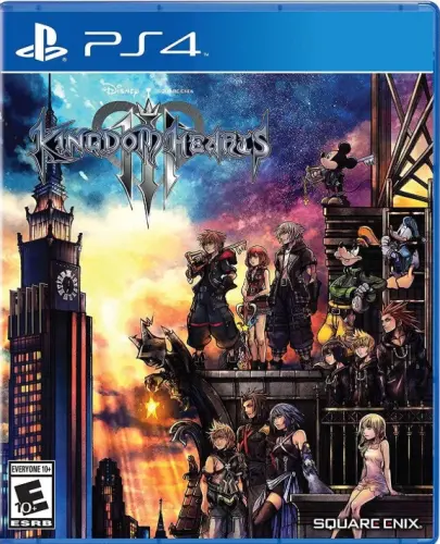 converture de Kingdom hearts 3