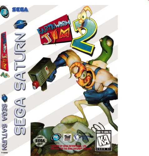 converture de EarthWorm Jim 2