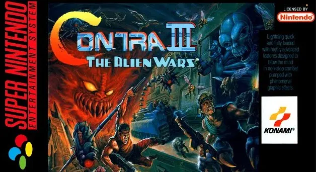 converture de Contra III The Alien Wars