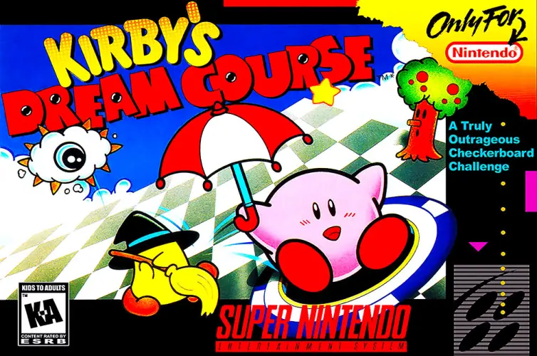 converture de Kirby's Dream Course
