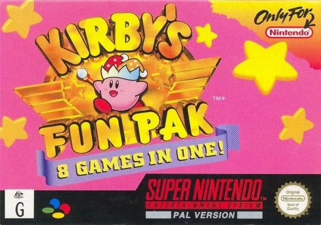 converture de Kirby's Fun Pak