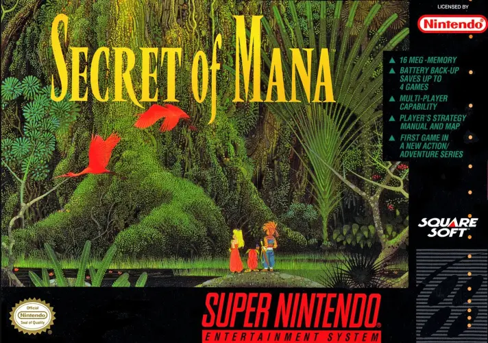 converture de Secret of Mana