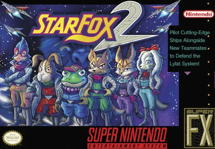 converture de Star Fox 2