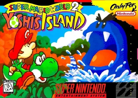 converture de Super Mario World 2 Yoshi's Island