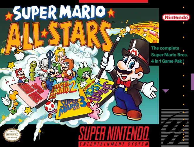converture de Super Mario All-Stars