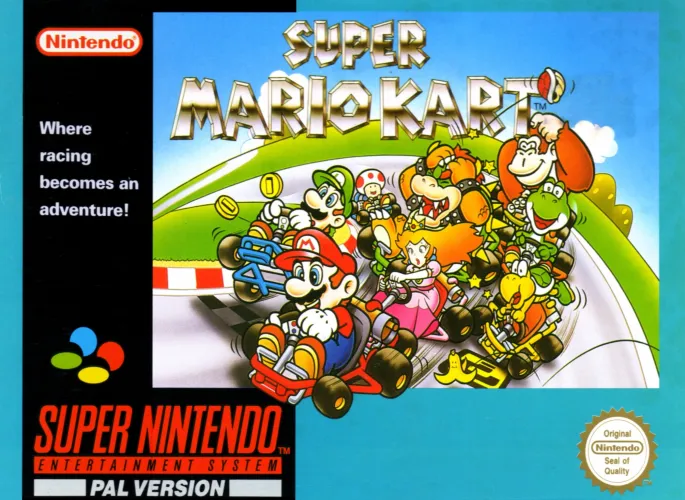 converture de Super Mario Kart