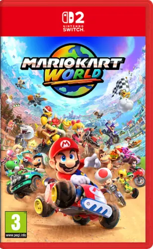 converture de Mario Kart World