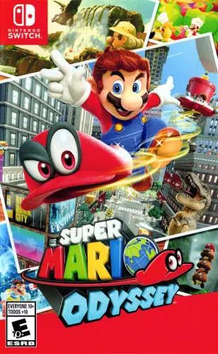 converture de Super Mario Odyssey