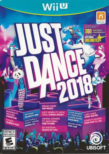 converture de Just Dance 2018