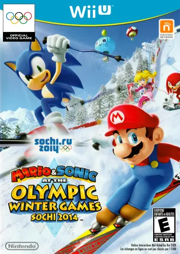 converture de Mario et Sonic aux Jeux Olympiques d'Hiver Sotchi 2014
