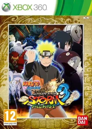 converture de Naruto Shippuden Ultimate Ninja Storm 3 Full Burst